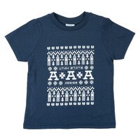 Toddler Utah State Aggies Fair Isle Print T-Shirt navy